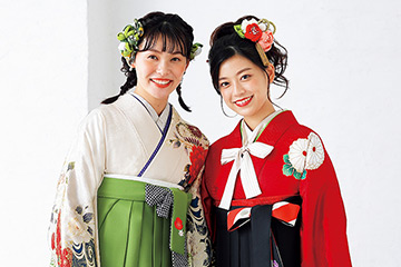 振袖 AyaneちゃんとRinちゃん