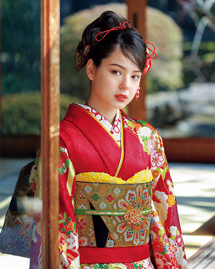稲垣姫菜着用 No.1811振袖