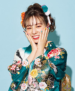木下絵里香 振袖