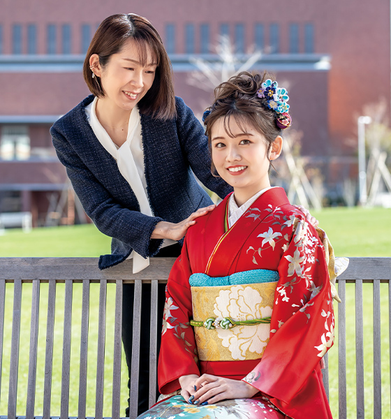 成人式は母親の振袖を！ママ振の着こなし方